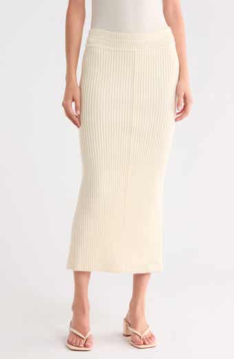 Ribbed Tube Skirt