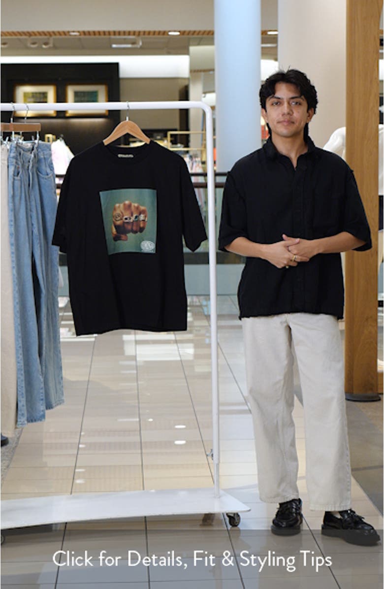 Fist of Gold Crewneck T-Shirt, sales video thumbnail