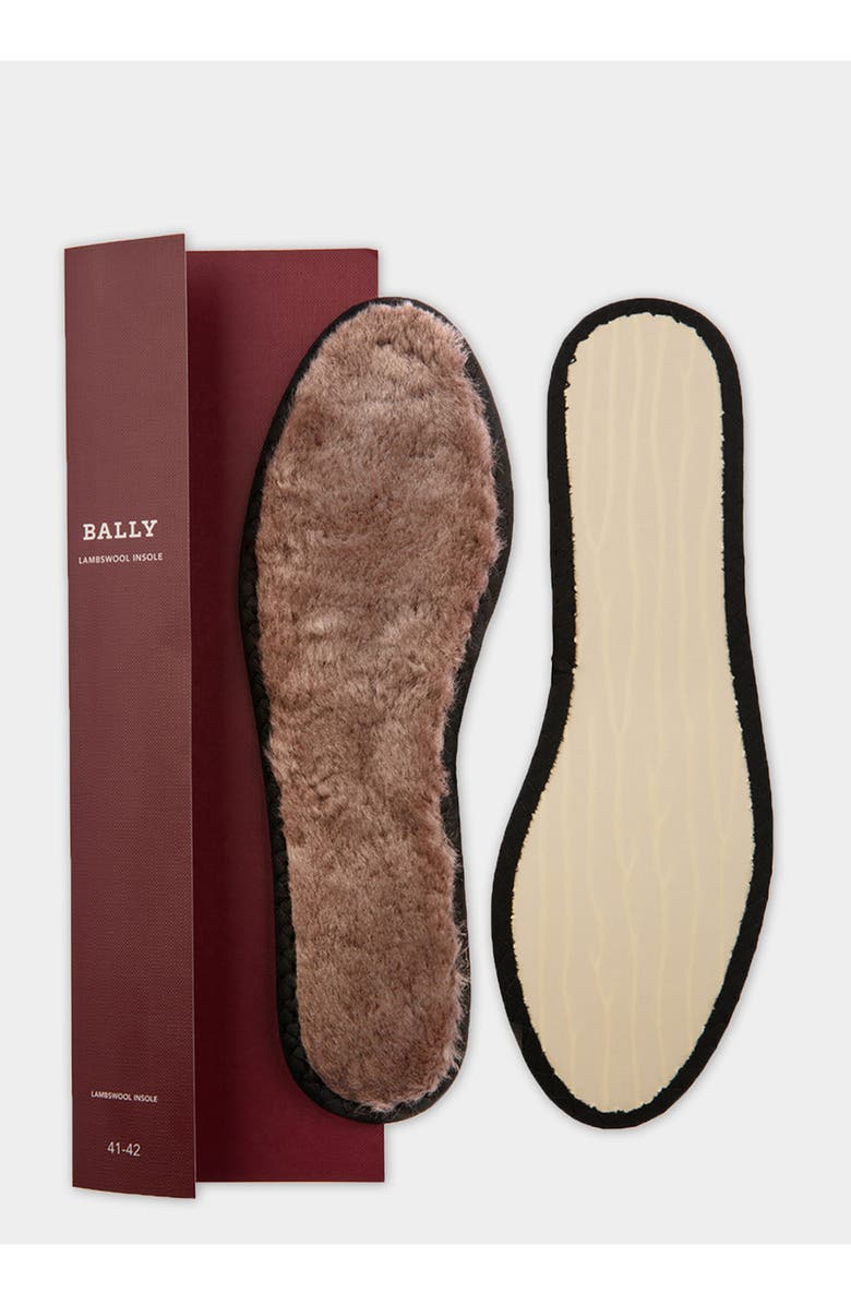 Bally Lambswool Insoles Shoe Care Accessory For All Shoes, Main, color, Brown