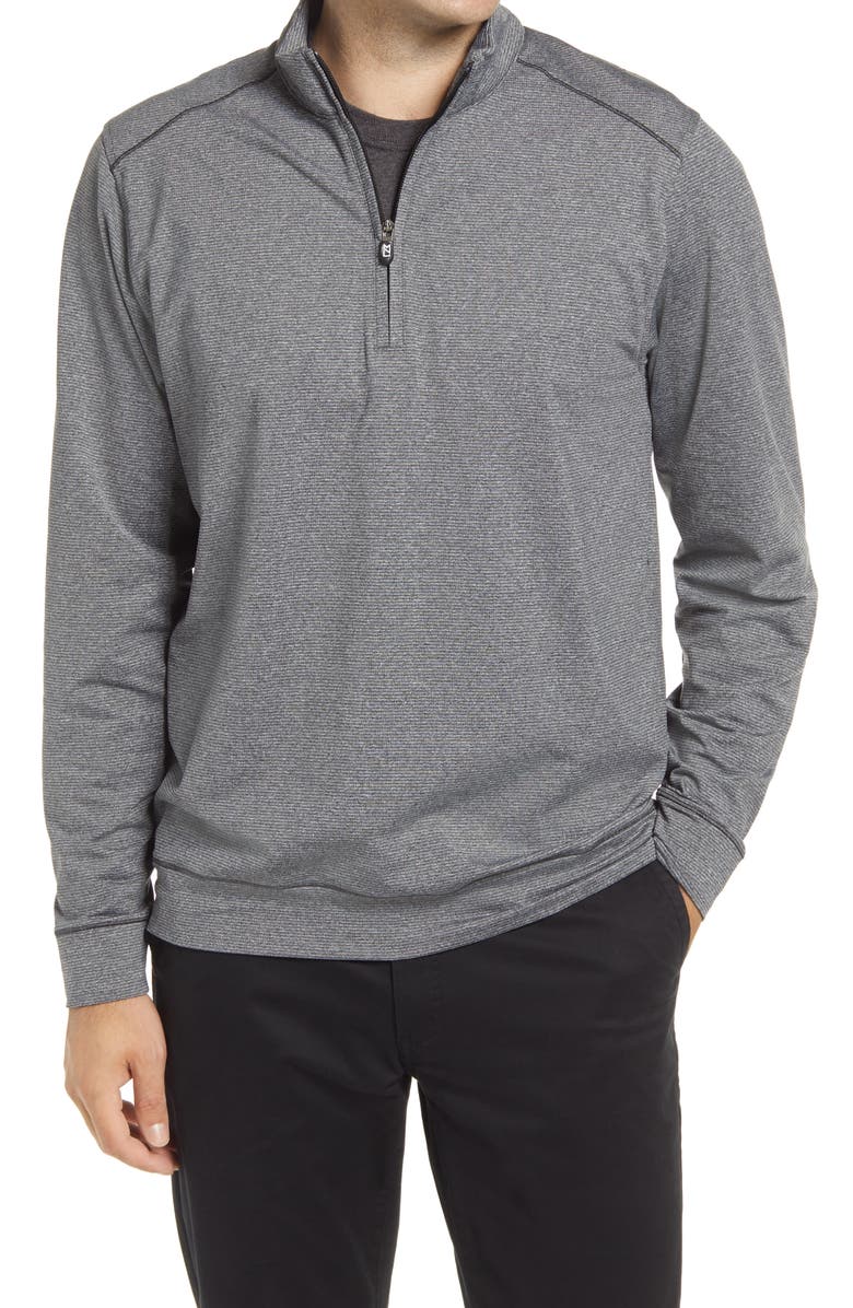 Cutter & Buck Shoreline Quarter Zip Pullover, Main, color, 