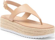 Stuart Weitzman Mel Espadrille Flatform Sandal