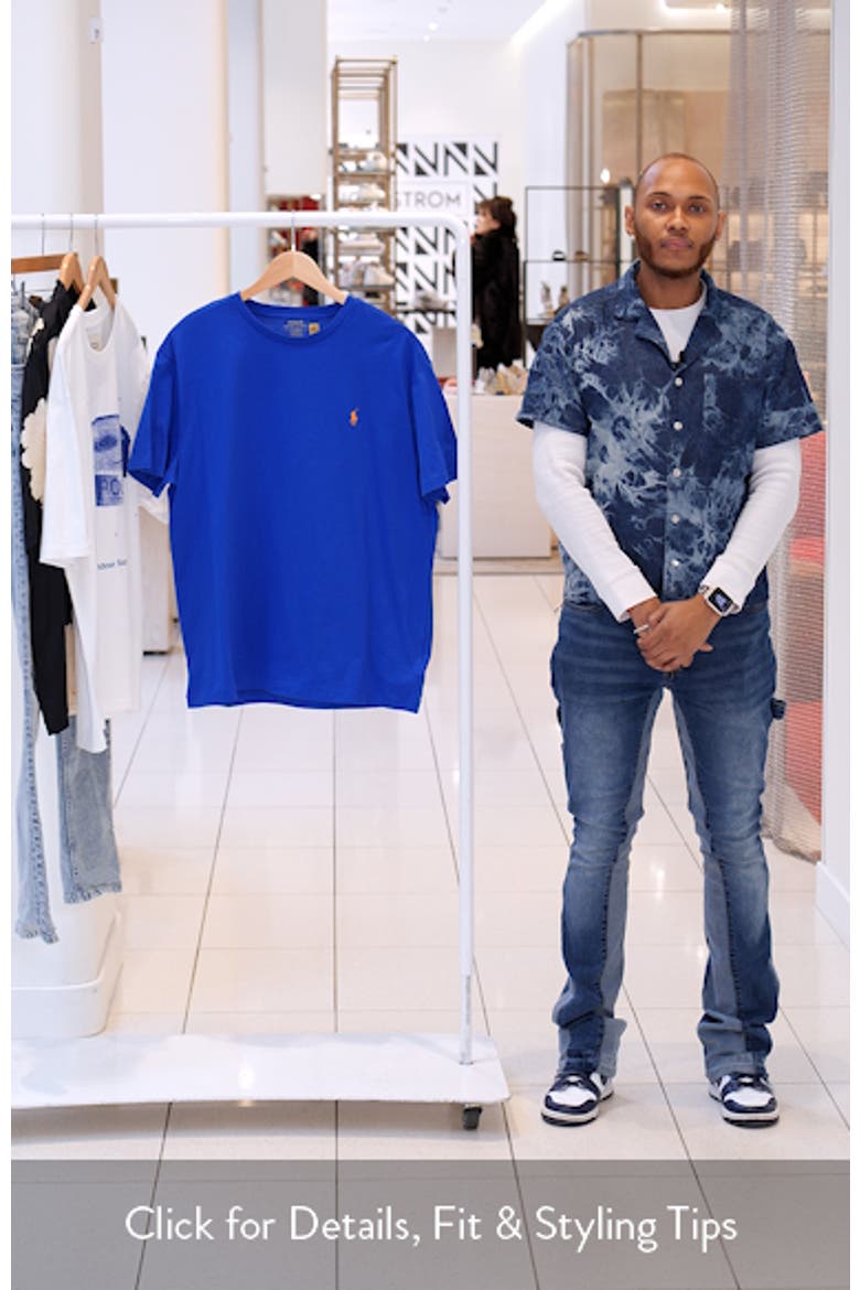 Embroidered Short Sleeve Jersey T-Shirt video