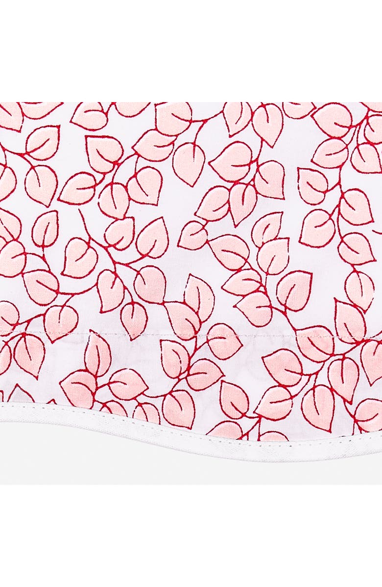 Matouk Margot 500 Thread Count Cotton Percale Fitted Sheet, Alternate, color, Blush