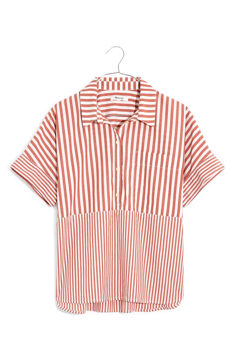 Madewell Stripe Play Daily Shirt, Alternate, color, 