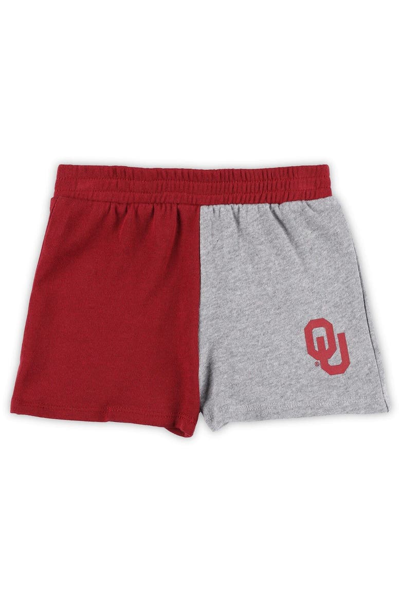 Toddler Heather Gray Oklahoma Sooners Super Star T-Shirt & Shorts Set, Alternate, color, Heather Gray