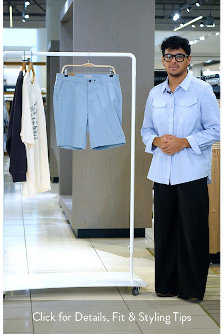 9-Inch Performance Stretch Chino Shorts video