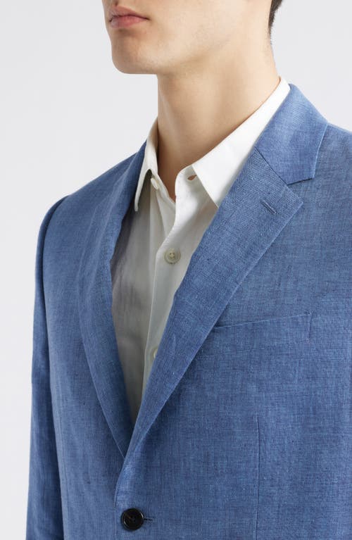 Theory Chambers Linen Suit Jacket In Indg