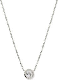 Anzie Melia Kate Topaz Pendant Necklace