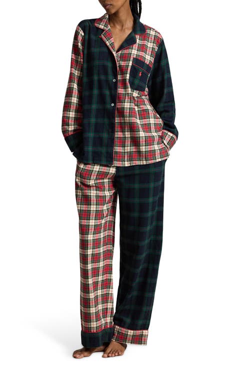 Madison Plaid Cotton Pajamas