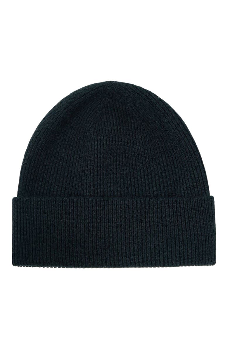 GOBI Mongolian Cashmere Cashmere Rib Knit Beanie, Main, color,