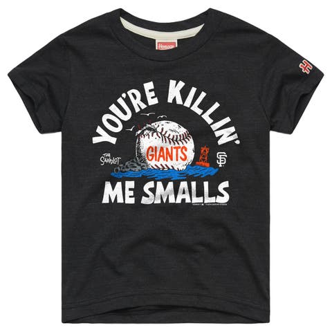 Toddler Homage Charcoal San Francisco Giants x The Sandlot Tri-Blend T-Shirt