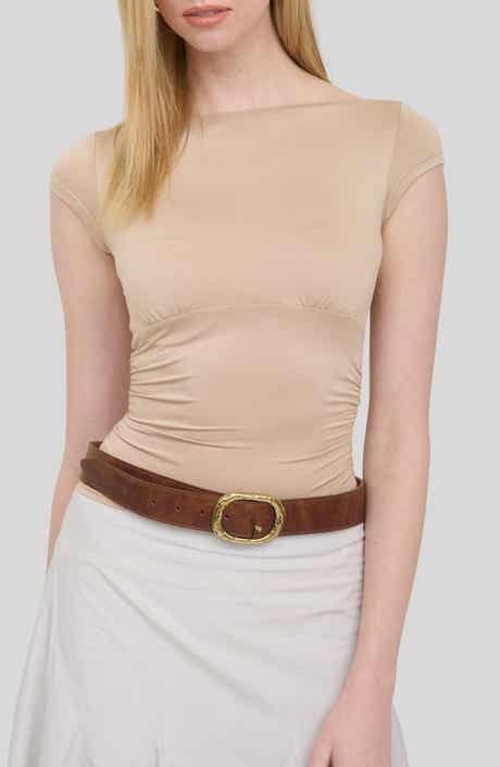 Boat Neck Top
