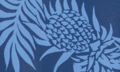 Reyn Spooner Pineapple Palm Polo In Blue