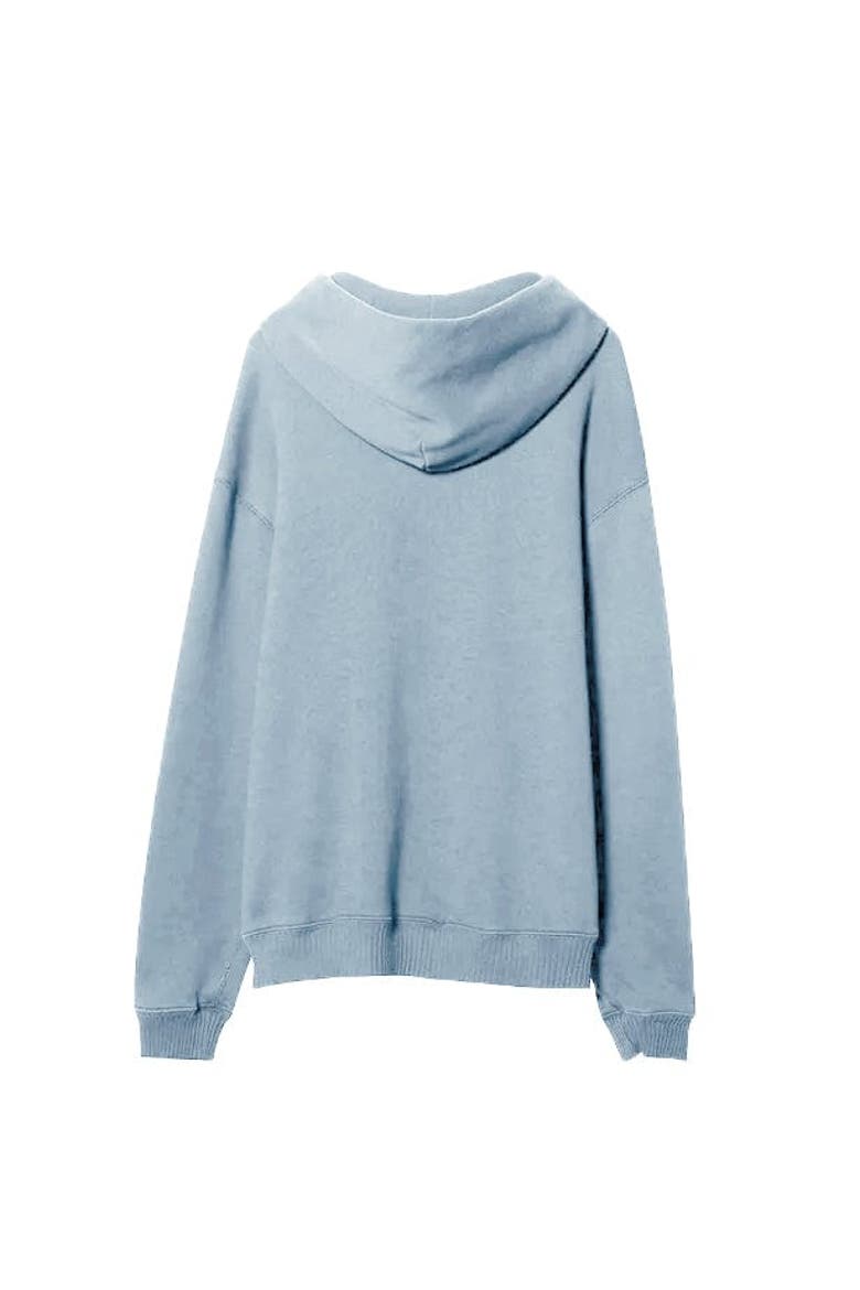 Juno Organic Cotton Oversized Heavyweight Hoodie Sweatshirt, Alternate, color, Italian Plum