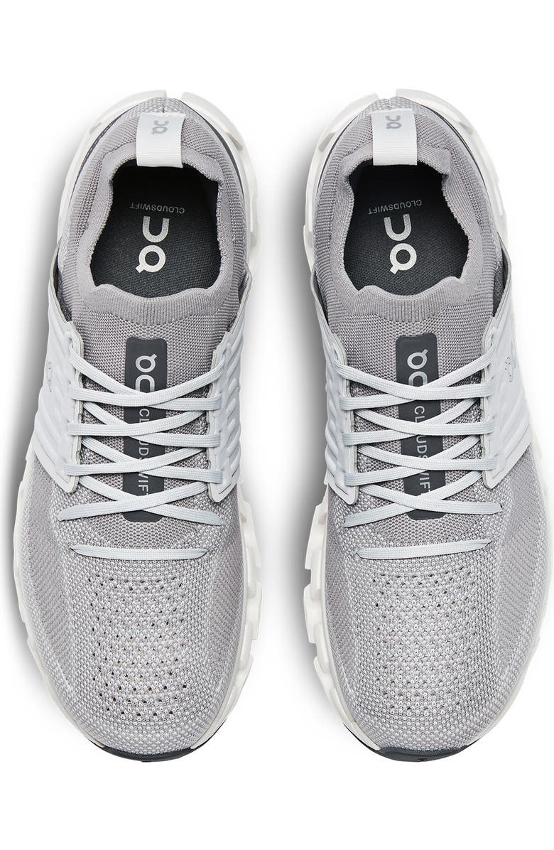 On Cloudswift 3 Running Shoe, Alternate, color, Alloy/ Glacier