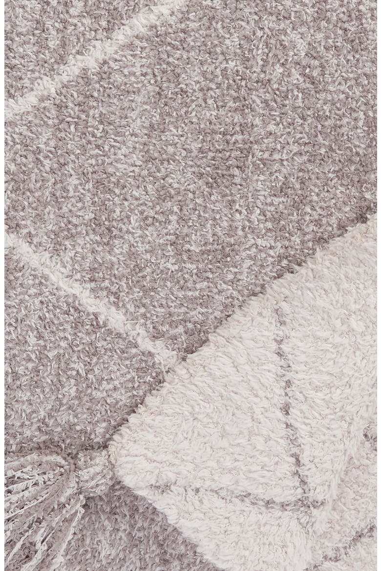 CozyChic™ Diamond Throw Blanket, Alternate, color, ALMOND/ BEACH ROCK