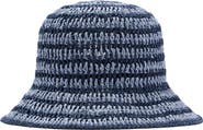 MANGO Paper Straw Crochet Bucket Hat