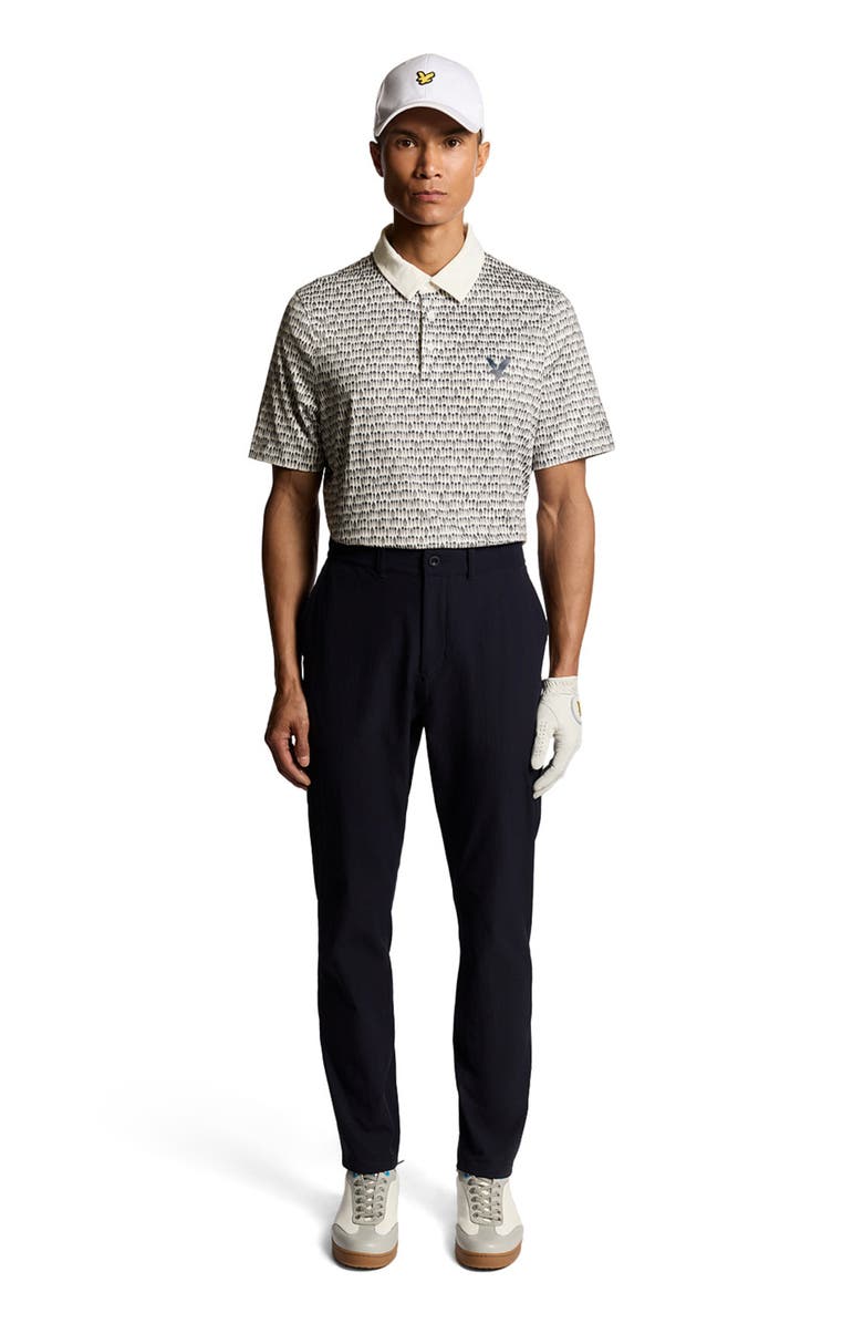 Lyle & Scott Golf Divot Polo Shirt, Main, color, White
