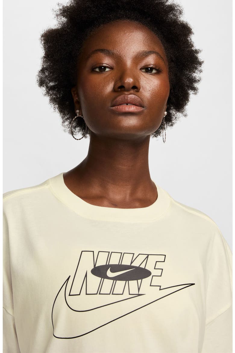 Sportswear Dance Cotton Graphic T-Shirt, Alternate, color, SAIL