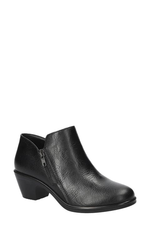 Arbor Faux Leather Ankle Bootie
