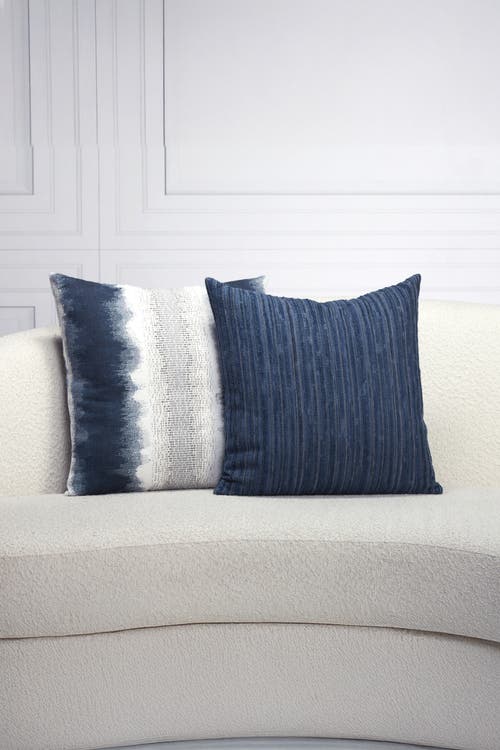 Elaine Smith Resilience With Chenille Accents Indoor & Outdoor Woven Accent Pillow