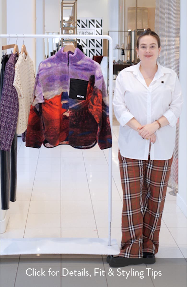 Landscape Fleece Half Zip Pullover, sales video thumbnail