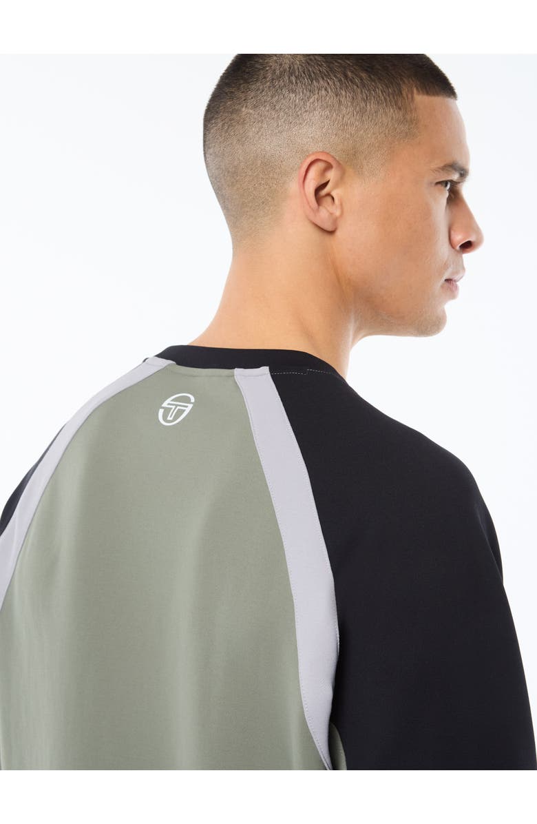 Sergio Tacchini Sportivo Crewneck, Alternate, color, Agave Green
