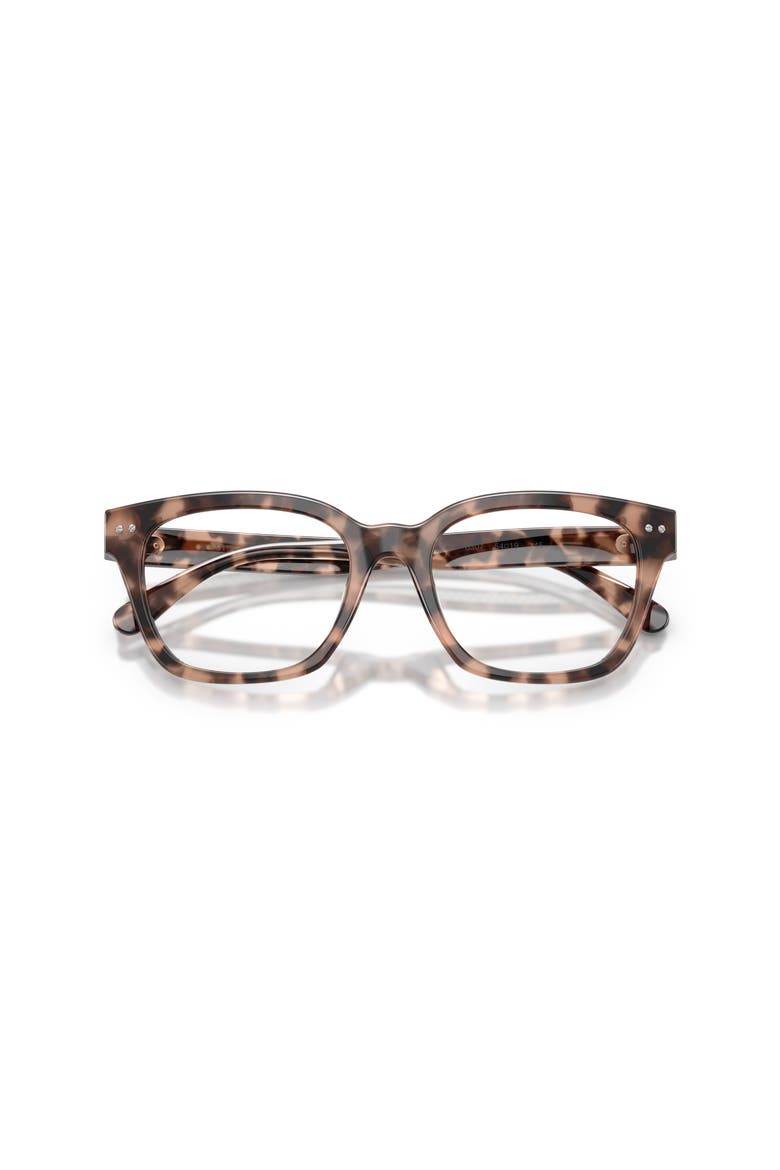 54mm Rectangle optical glasses, Alternate, color, Tortoise