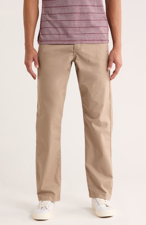 Authentic Relaxed Flat Front Stretch Chinos