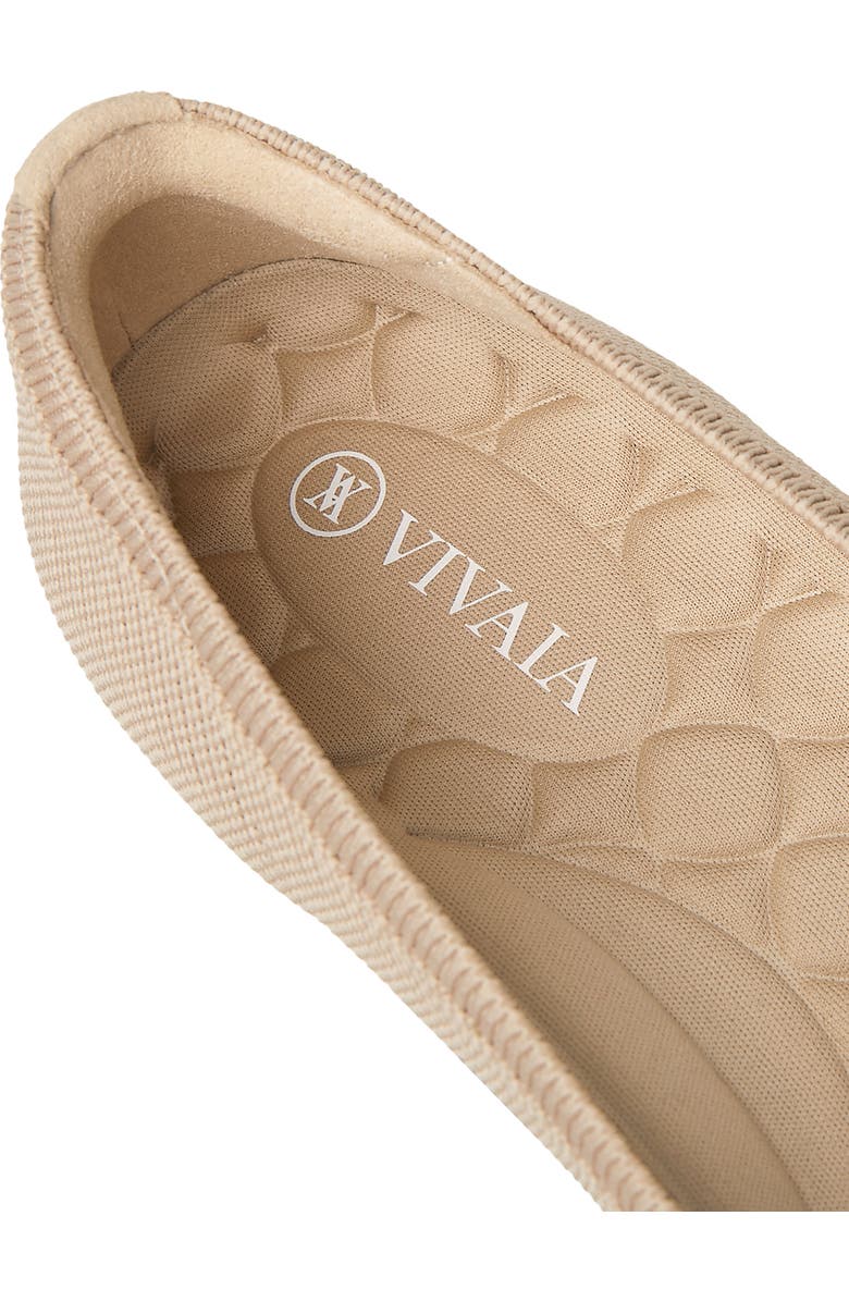 VIVAIA Pointed-Toe Wedge, Alternate, color, Almond