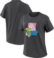 WEAR by Erin Andrews Women's WEAR by Erin Andrews Charcoal Minnesota Twins Domestic Box Color Boyfriend T-Shirt