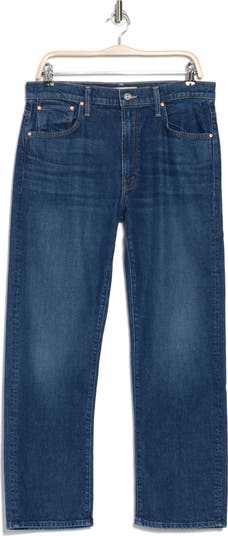 MOTHER The Ditcher Zip Hover Straight Leg Jeans | Nordstromrack