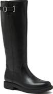 Lands
 End Leather Knee High Riding Boots