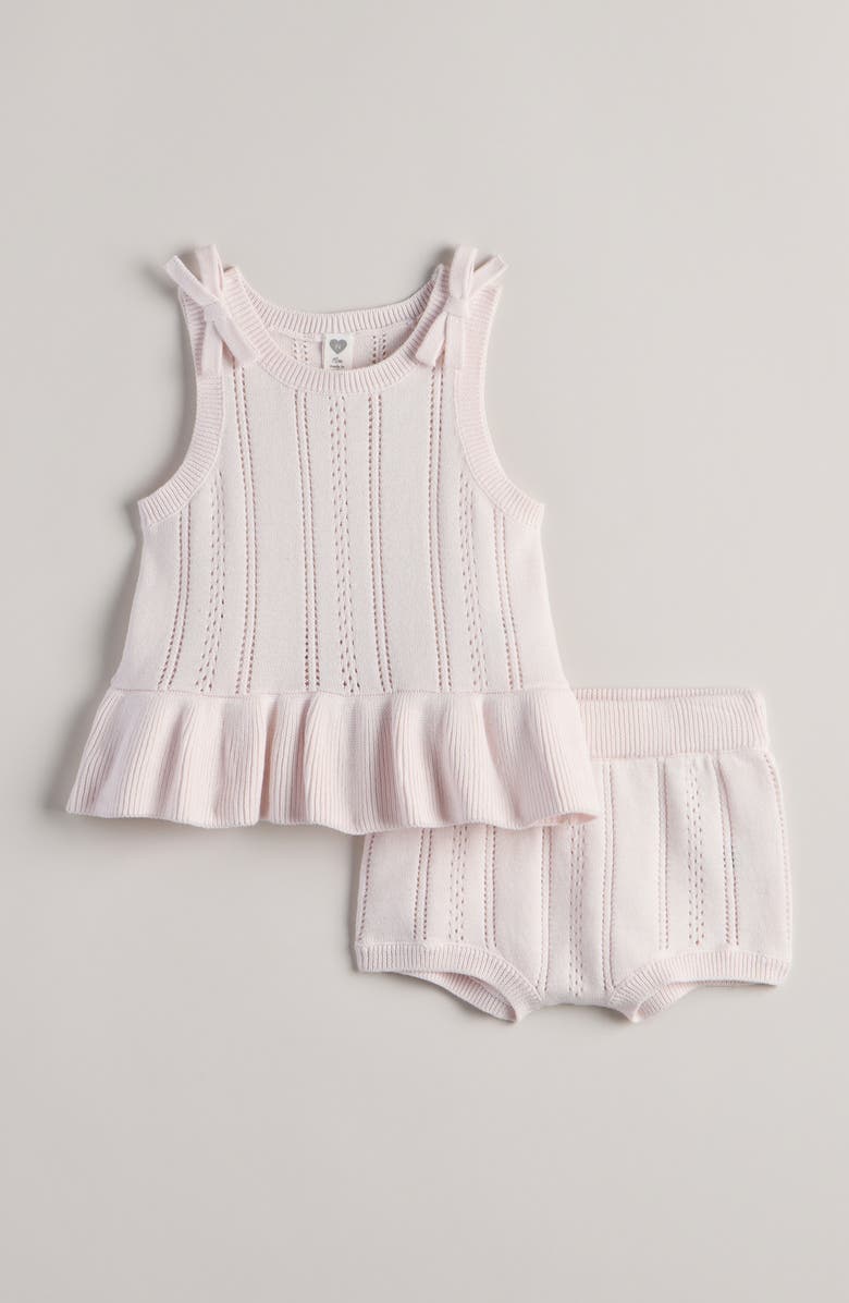 Nordstrom Sweater Tank & Shorts Set, Main, color, Pink Heaven