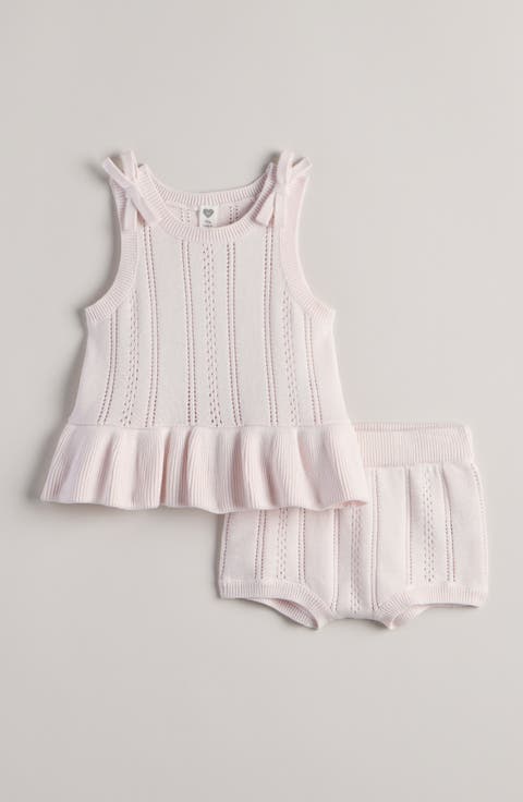 Sweater Tank & Shorts Set