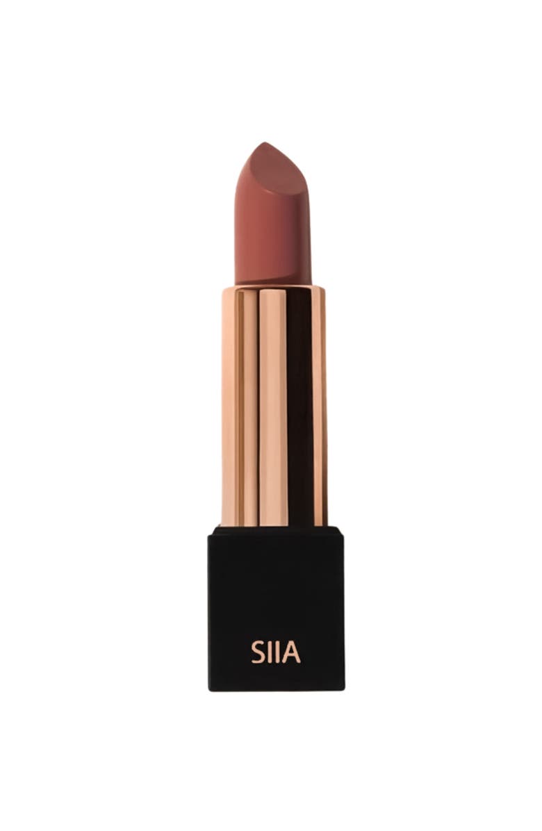Siia Cosmetics Change Agent Original Lipstick, Main, color, Silent Brown