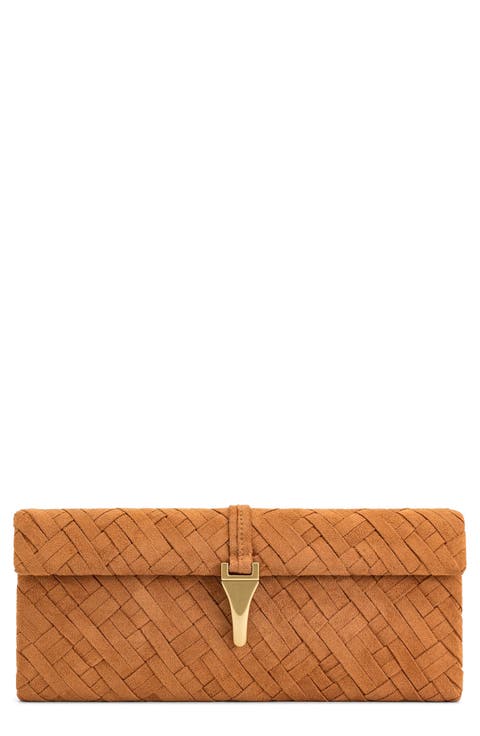 Zaria Woven Clutch