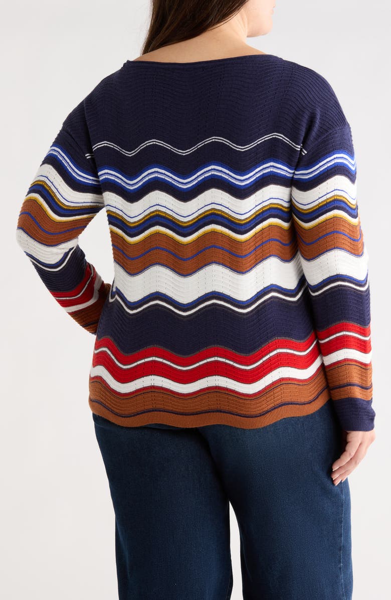 Liverpool Scalloped Hem Sweater, Alternate, color,