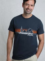 Weird Fish Nautical Sky Front Print T-Shirt