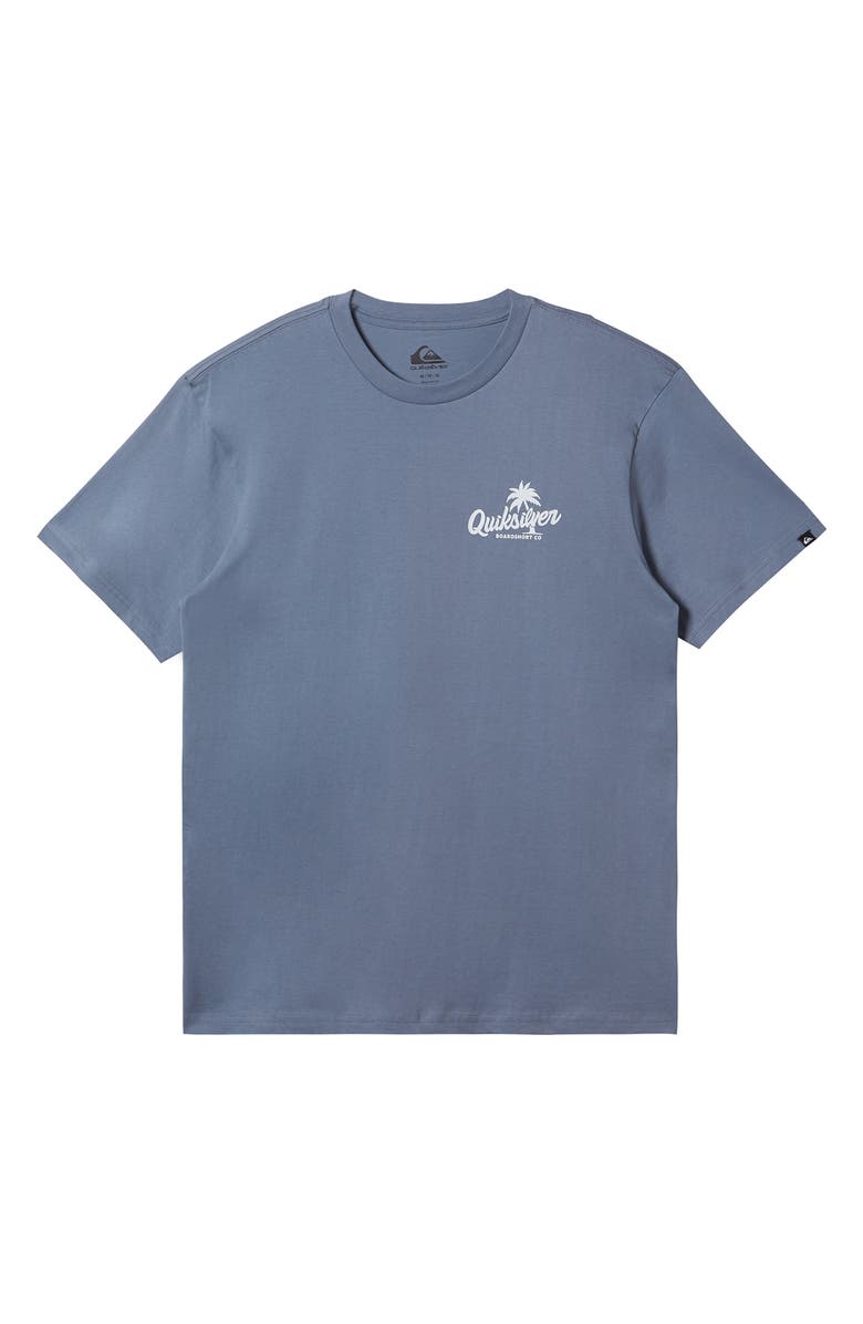 Quiksilver Palm Script Graphic T-Shirt, Alternate, color, 