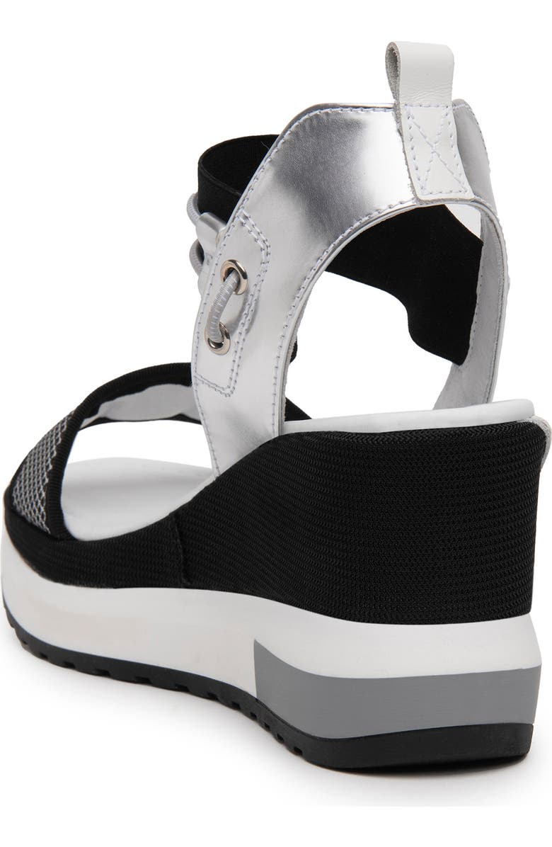 NeroGiardini Bungee Platform Wedge Sandal, Alternate, color,