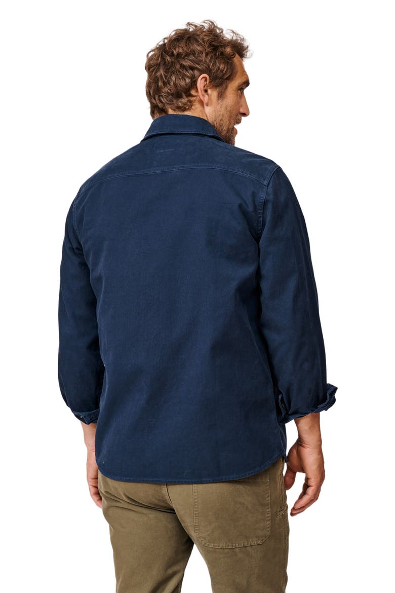 Dovedale Overshirt, Alternate, color, Navy