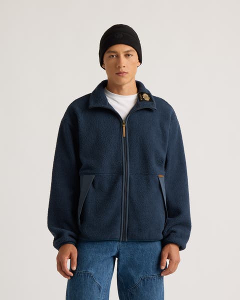 Kanuk Mens Bedford Faux Shearling Pullover