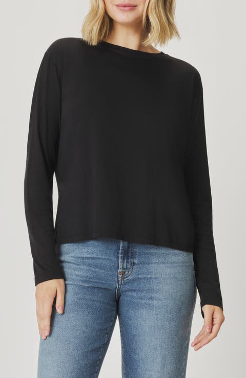 Lila Long Sleeve Cotton Top