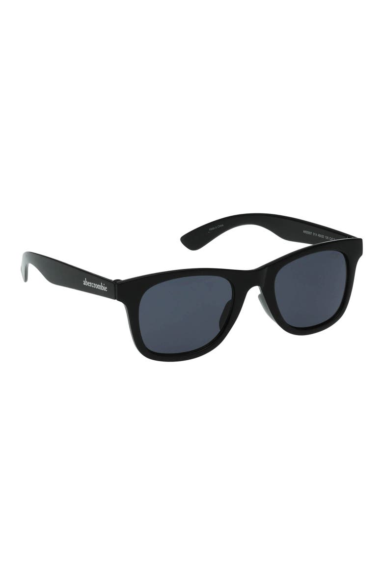 Kids' Round Sunglasses, Alternate, color, GREEN/ SHINY BLACK / SMOKE