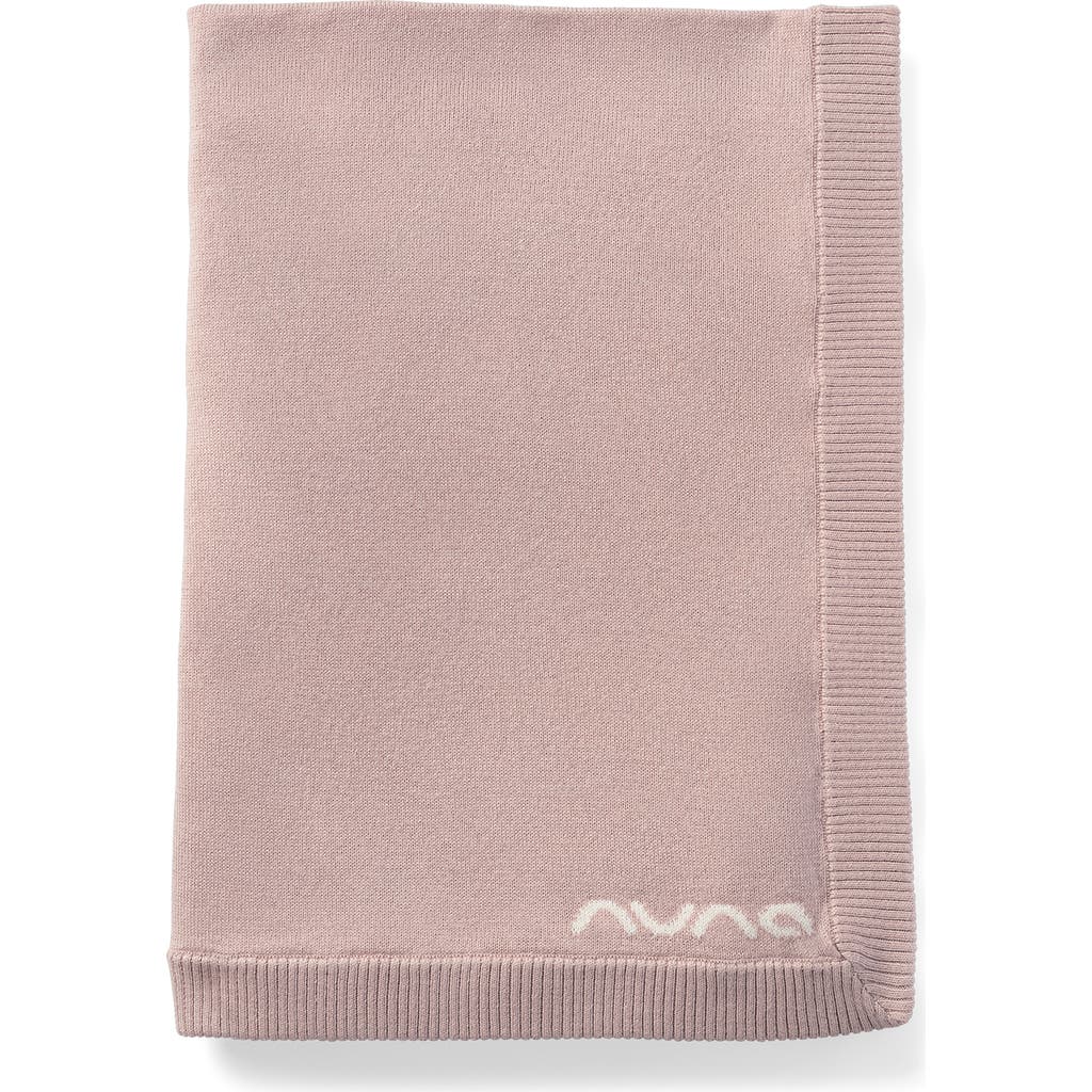 Nuna Cotton Blanket In Pink