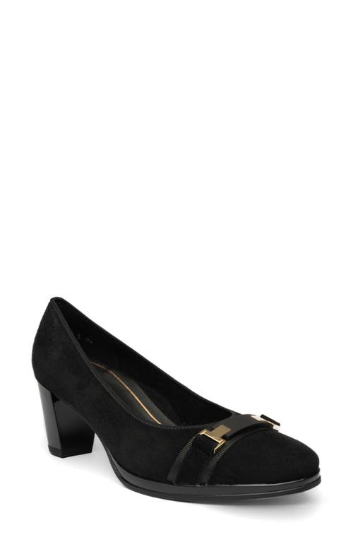 Ara Ophelia Buckle Pump In Black