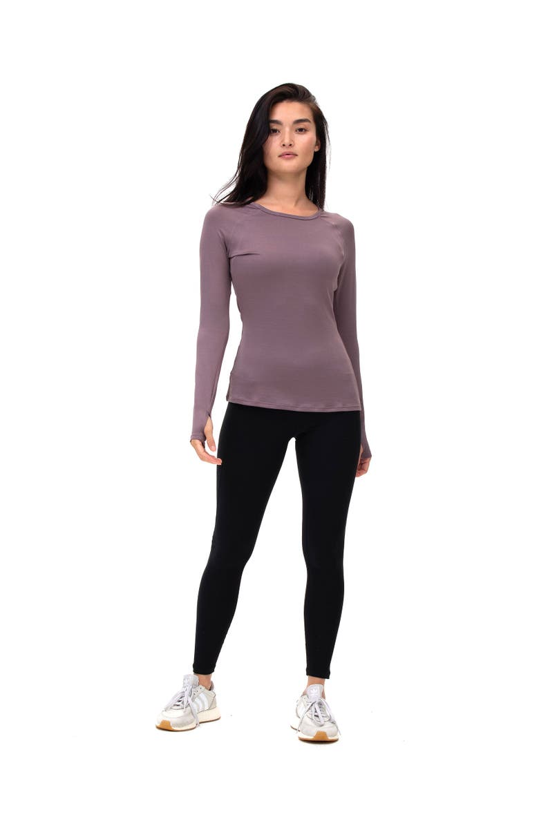 Rebody Active Phoenix Fleece Pocket Legging, Alternate, color, Warm Black