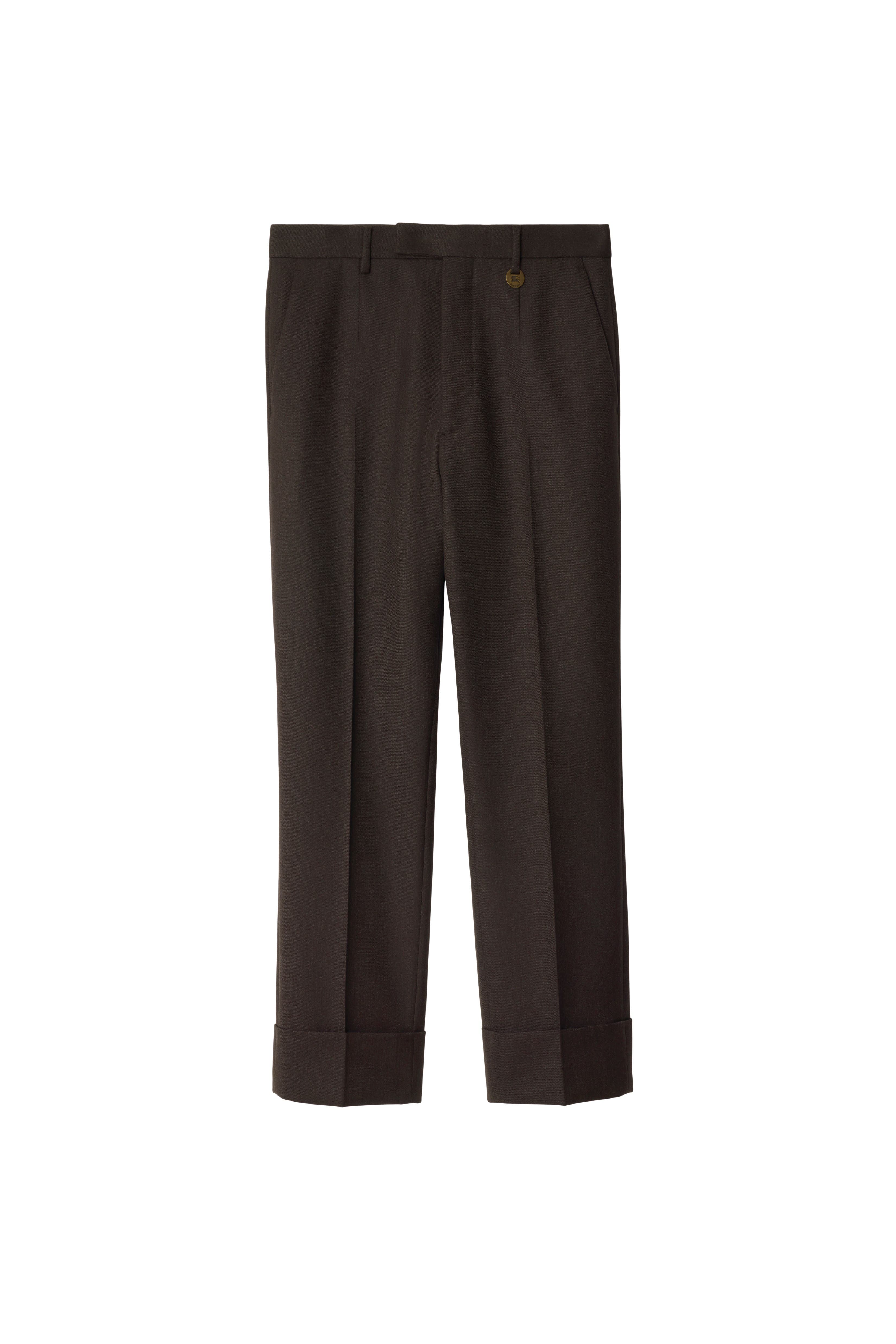 Wool Tailored Trousers - image 2