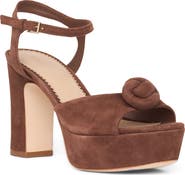 Cinq à Sept Arianna Suede Platform Sandal